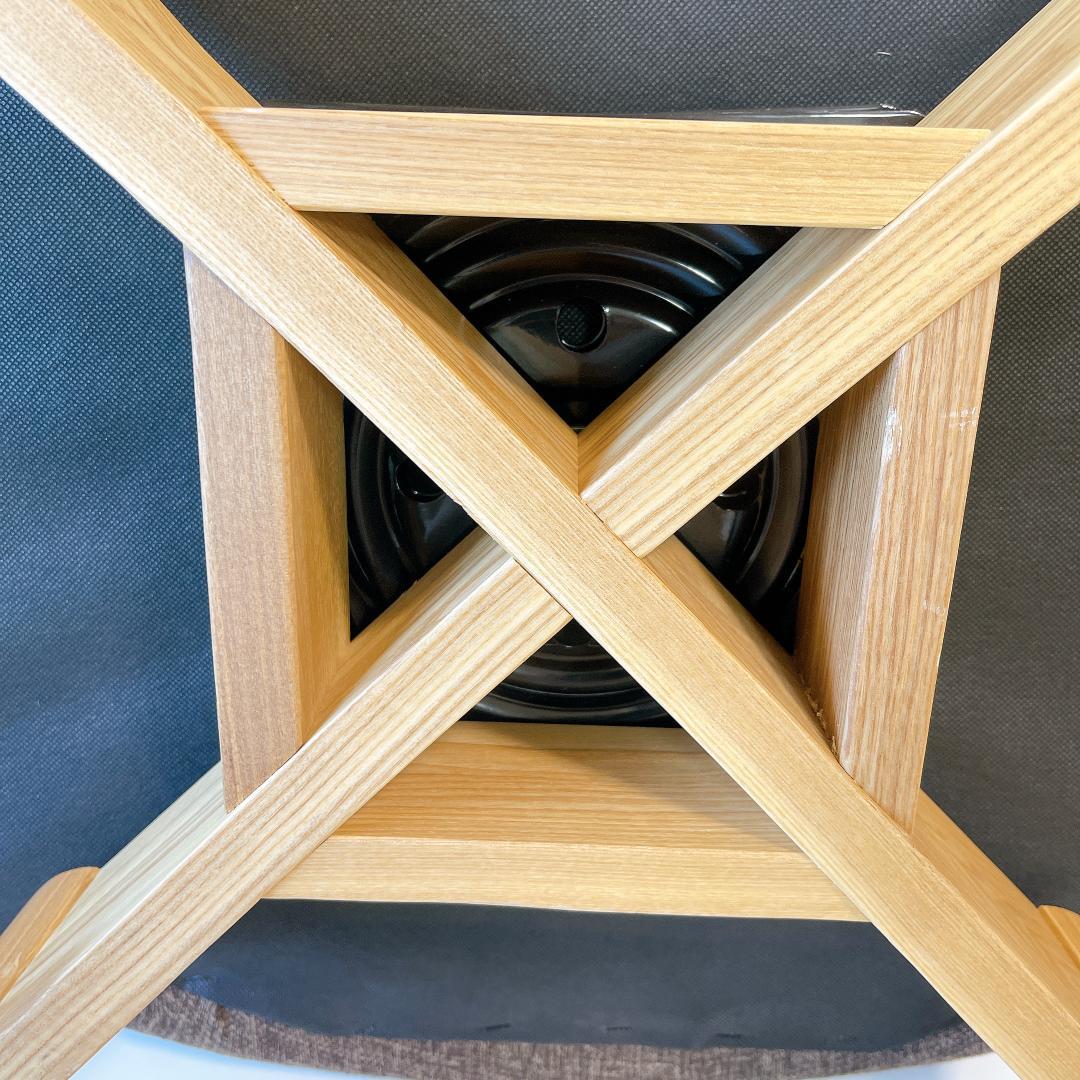 カラメリ 回転式　チェア　グレー