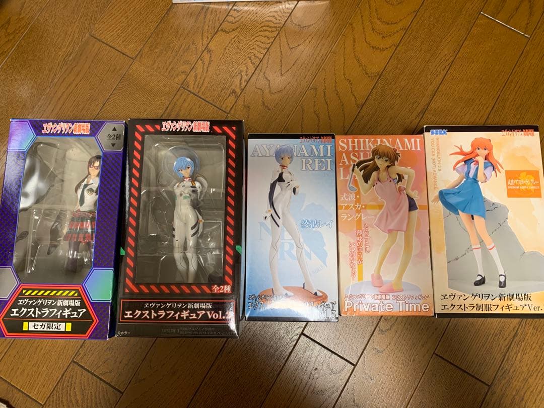 エヴァンゲリオン　フィギュア　まとめ売り