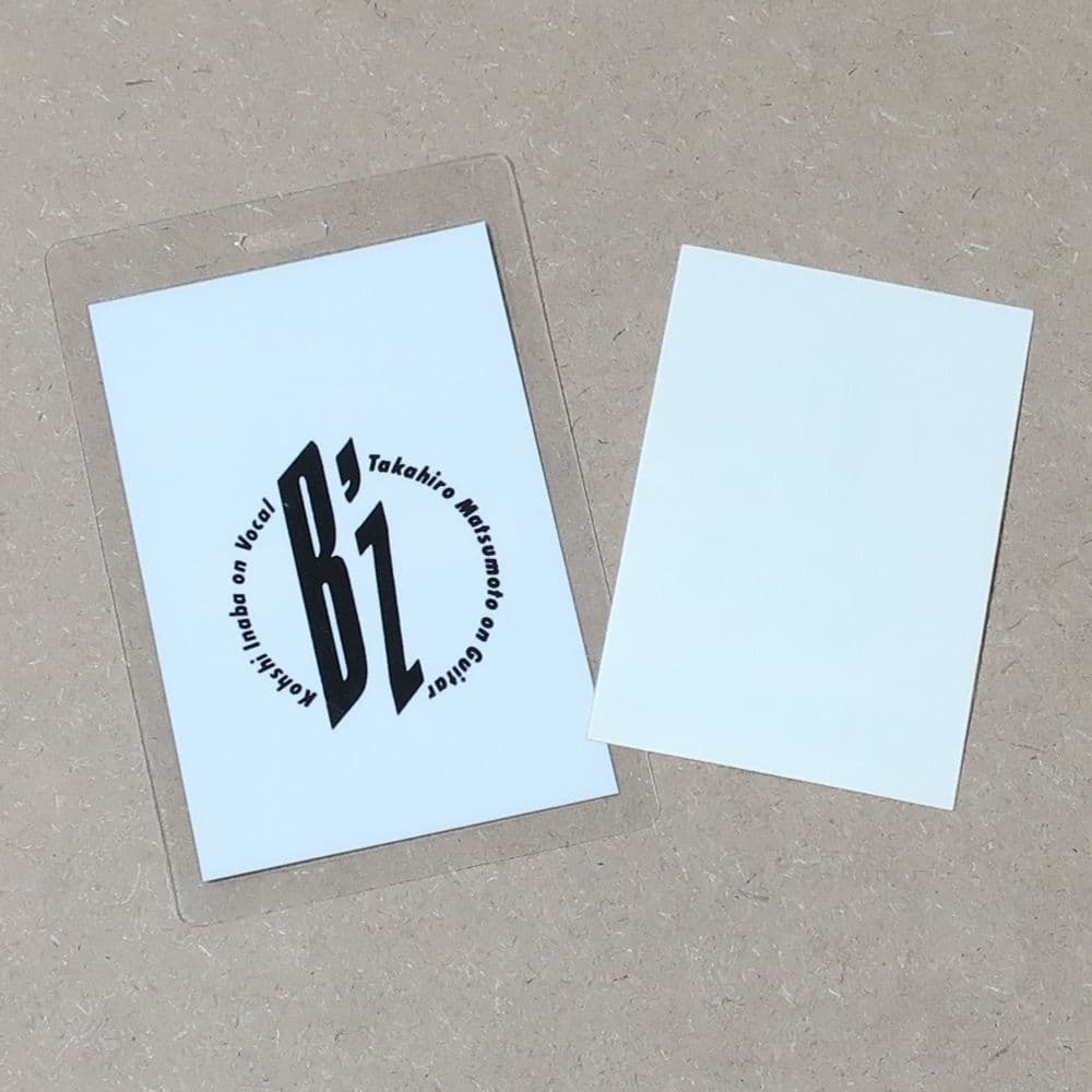 入場パス ステッカー B'z PARTY #01 PASS 1990 非売品