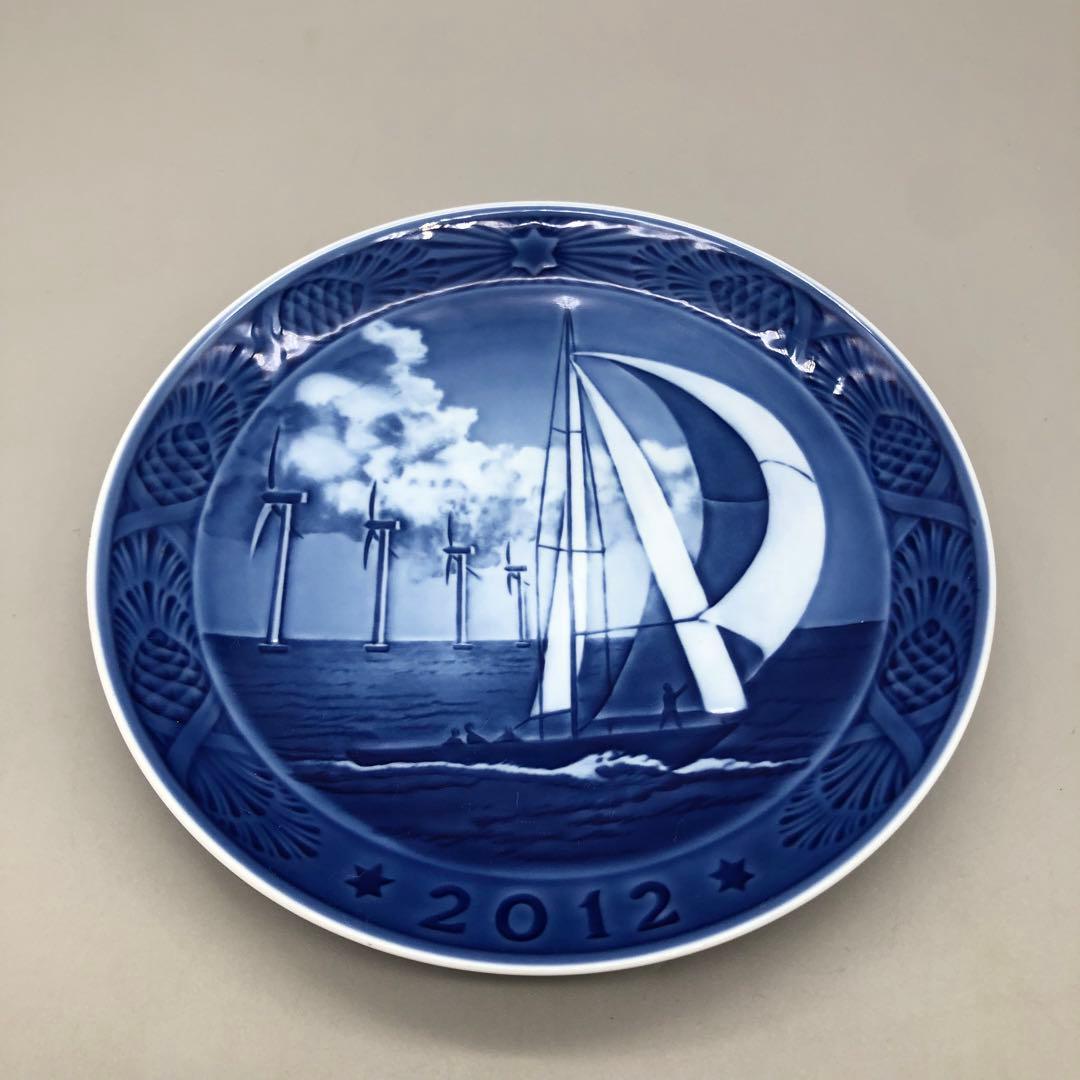 ロイヤルコペンハーゲン2012年イヤープレートHorns Revホーンスレウ