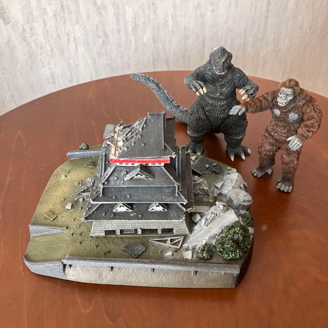 キングコング対ゴジラ 特撮大百科 巨大なる魔神 城を襲う キンゴジ セット