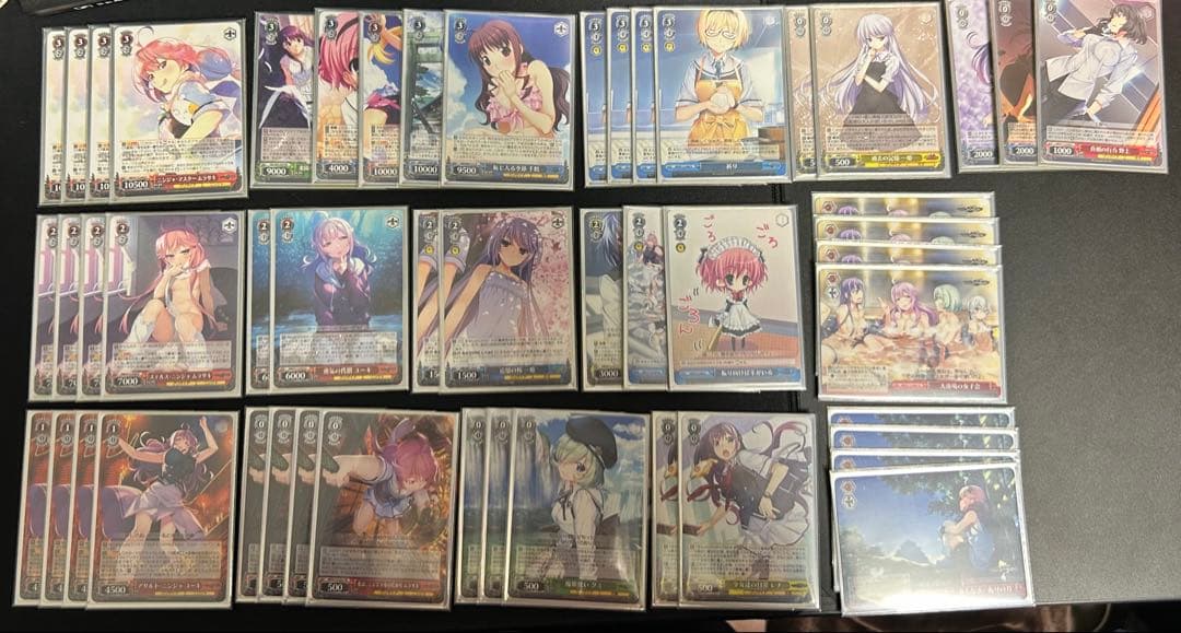 【ヴァイスシュヴァルツ】グリザイア 8電源デッキ + デッキパーツ