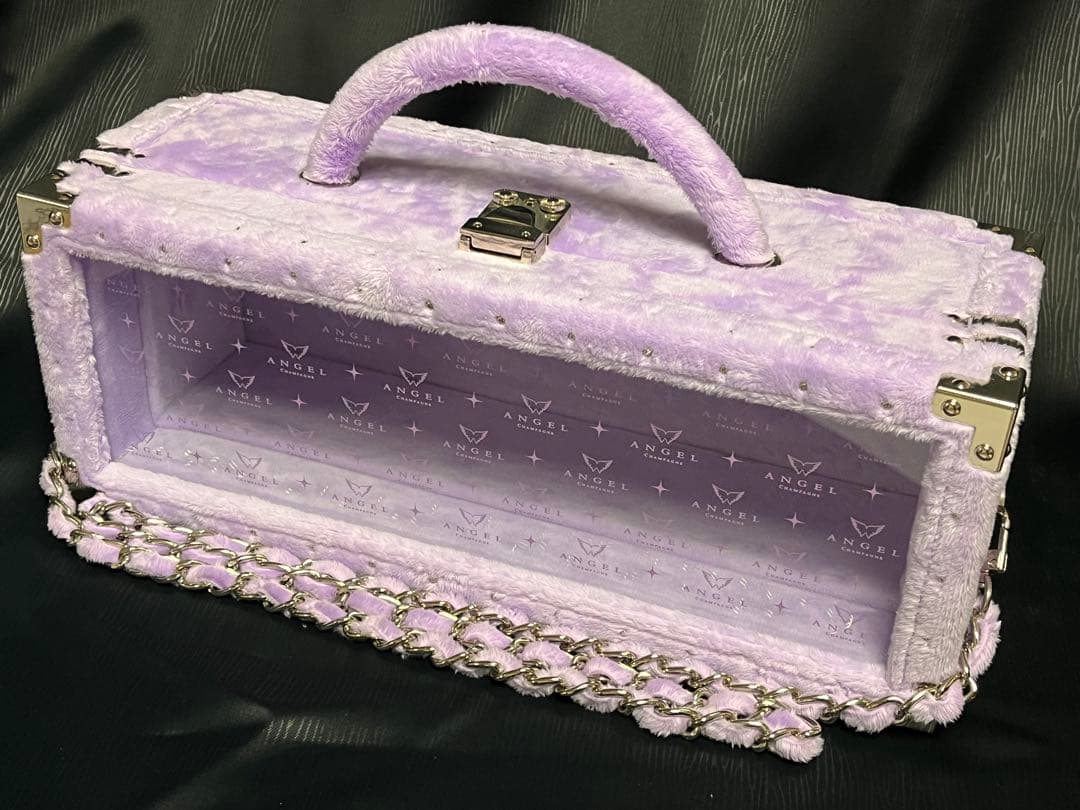 エンジェルシャンパンケース　ドゥミセック　パープルファータイプ