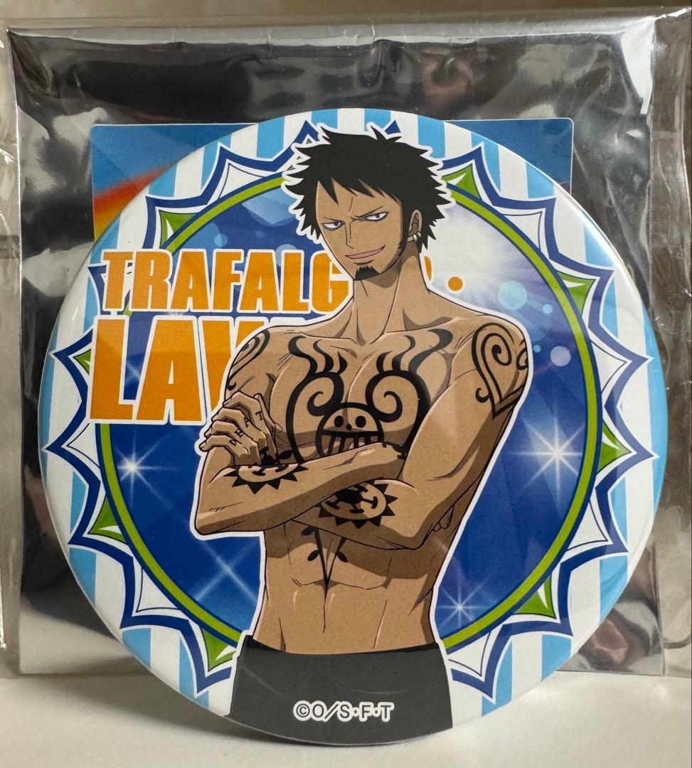 ワンピース　ハワイアンズ　缶バッジ　ロー