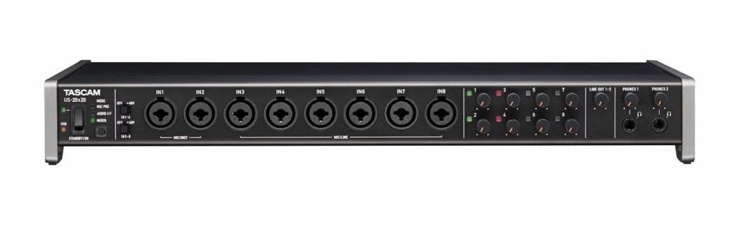 TASCAM US-20x20 オーディオインターフェイス