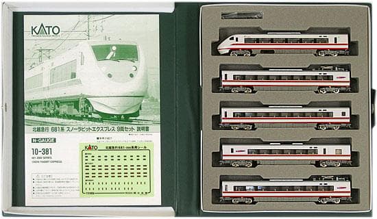 新品未使用KATO  10-381北越急行681系 スノーラビットエクスプレス