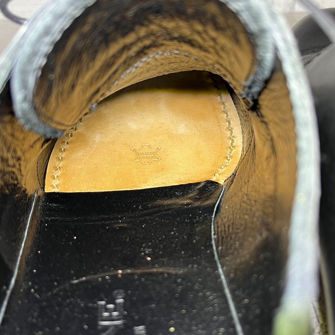 【パドローネ】ダービーシューズ プレーントゥ レザー♡ブラック 41