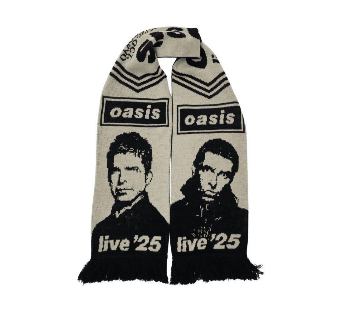 oasis 東京限定 フットボールスカーフ