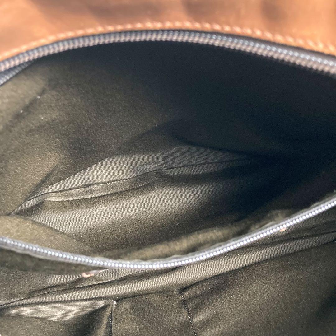 Coach コーチ　ビジネスバッグ　レザー　ブラウン シグネチャー　F70550