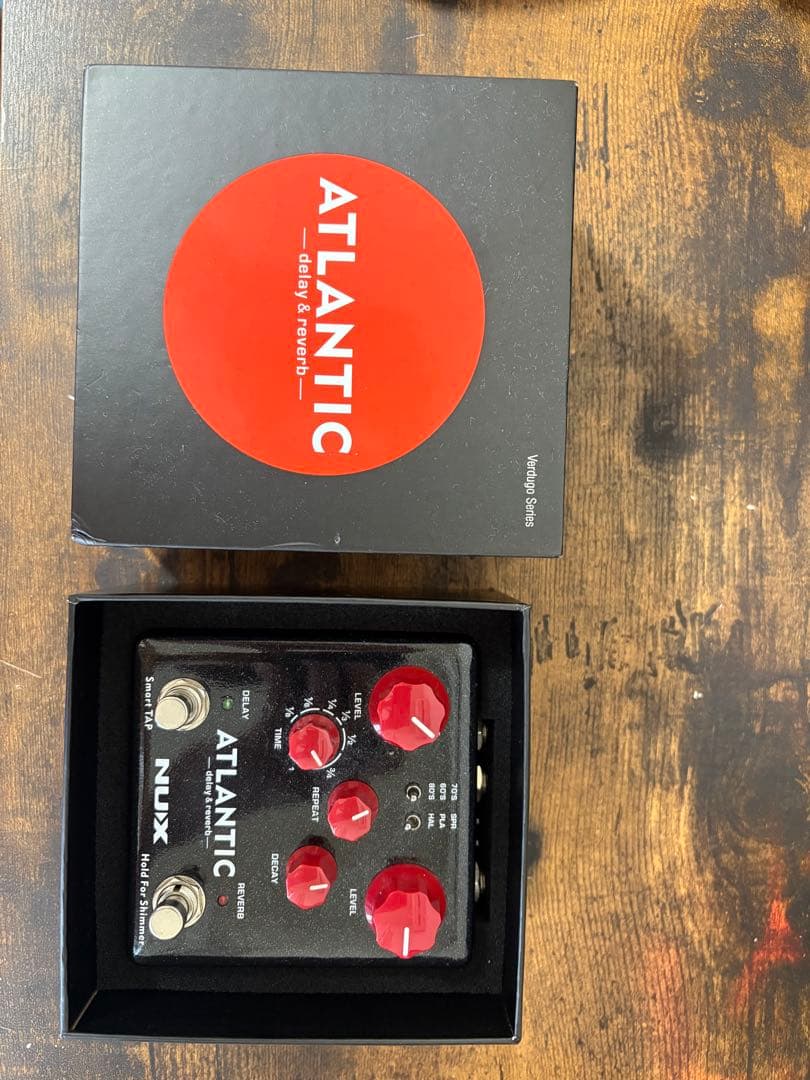 【es335yy】NUX ATLANTIC ディレイ＆リバーブ