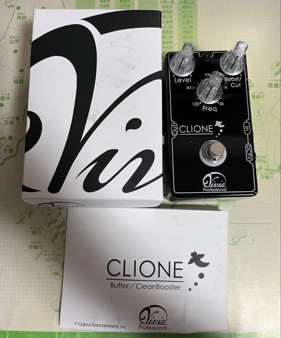 vivie CLIONE クリーンブースター エフェクター