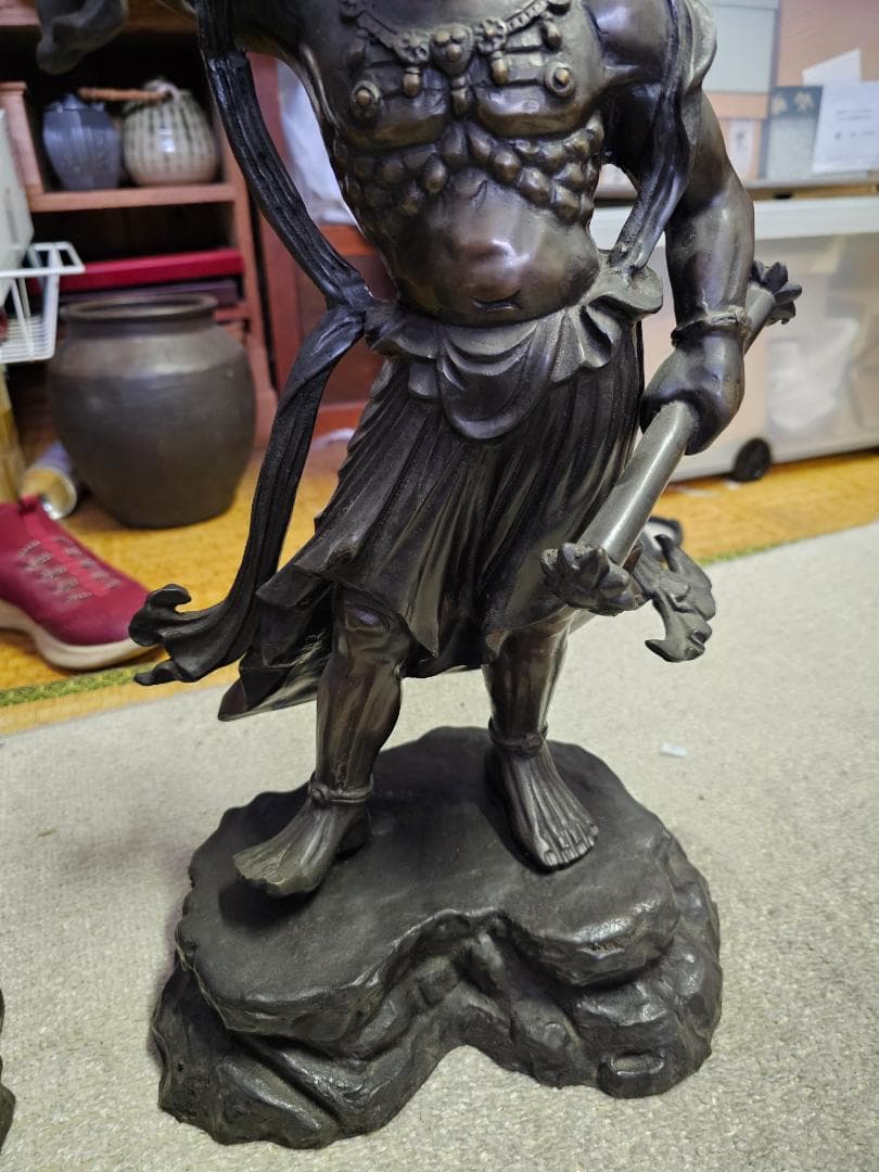 値下げ限界‼️金剛力士像 阿吽 一対