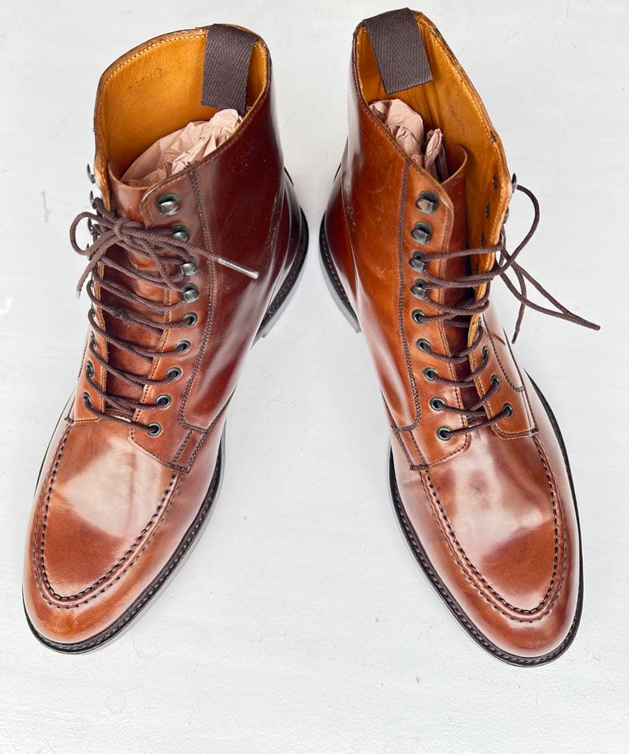 Ralph Laurenウイスキーコードバン　クロケット製　デッド　未使用