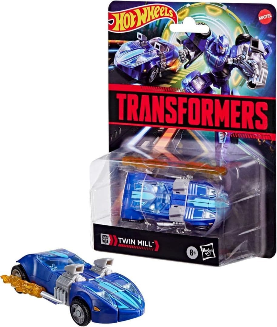トランスフォーマー ホットウィールコラボ　ボーンシェイカー ＆ ツインミル