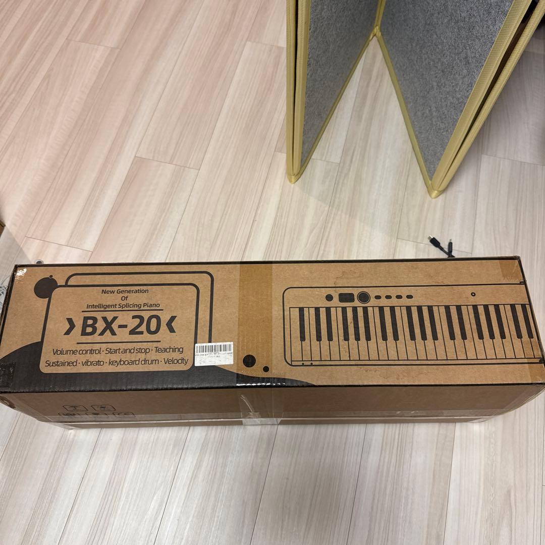 折りたたみピアノ、キーボード