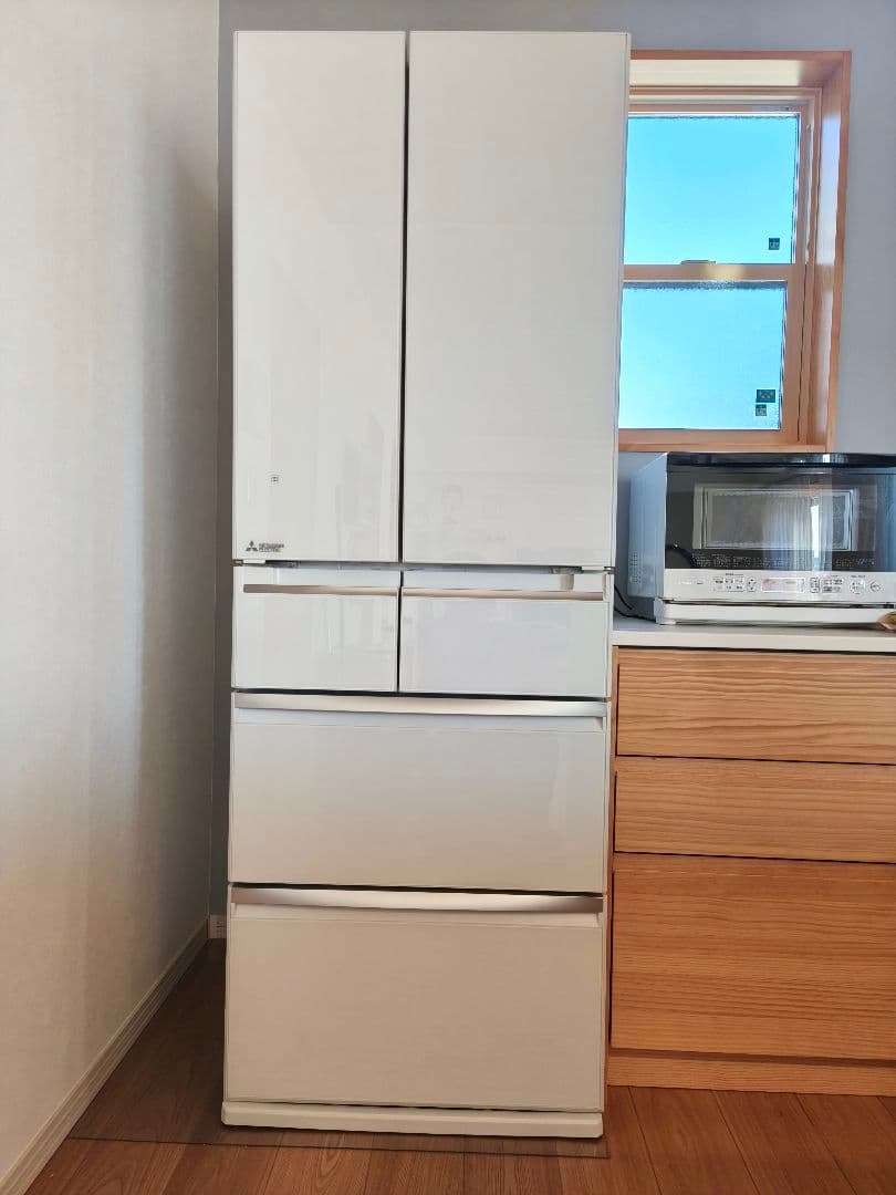 三菱 冷蔵庫 6ドア 観音開き MR WX 47A W1 470L