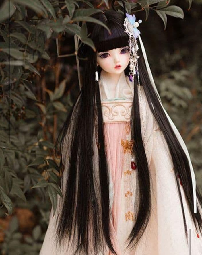 とうふ BJD 1/4 人形 ドール　用ウィッグ