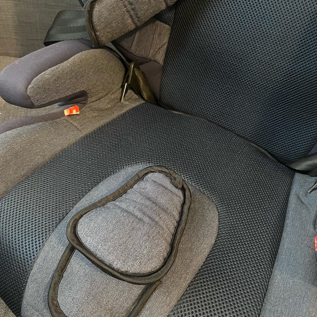 チャイルドシート マムズキャリー HGデニムハーネス 取説付