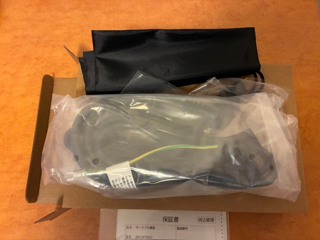 【新品未使用】Victorポータブル電源　BN-RF800