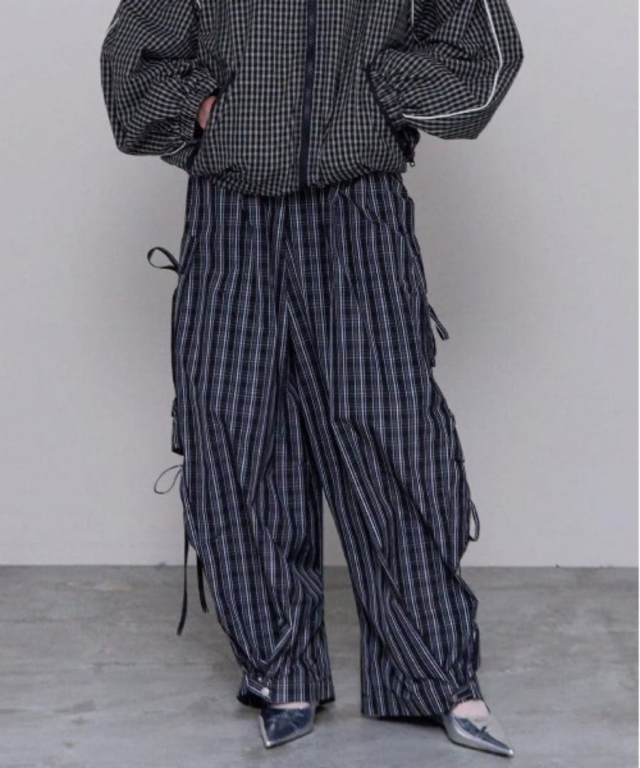 MAISON SPECIAL リボンデザインカーゴパンツ