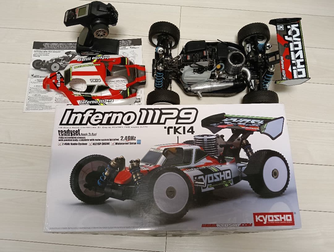 インファーノMP9 TKI4（RED、京商）