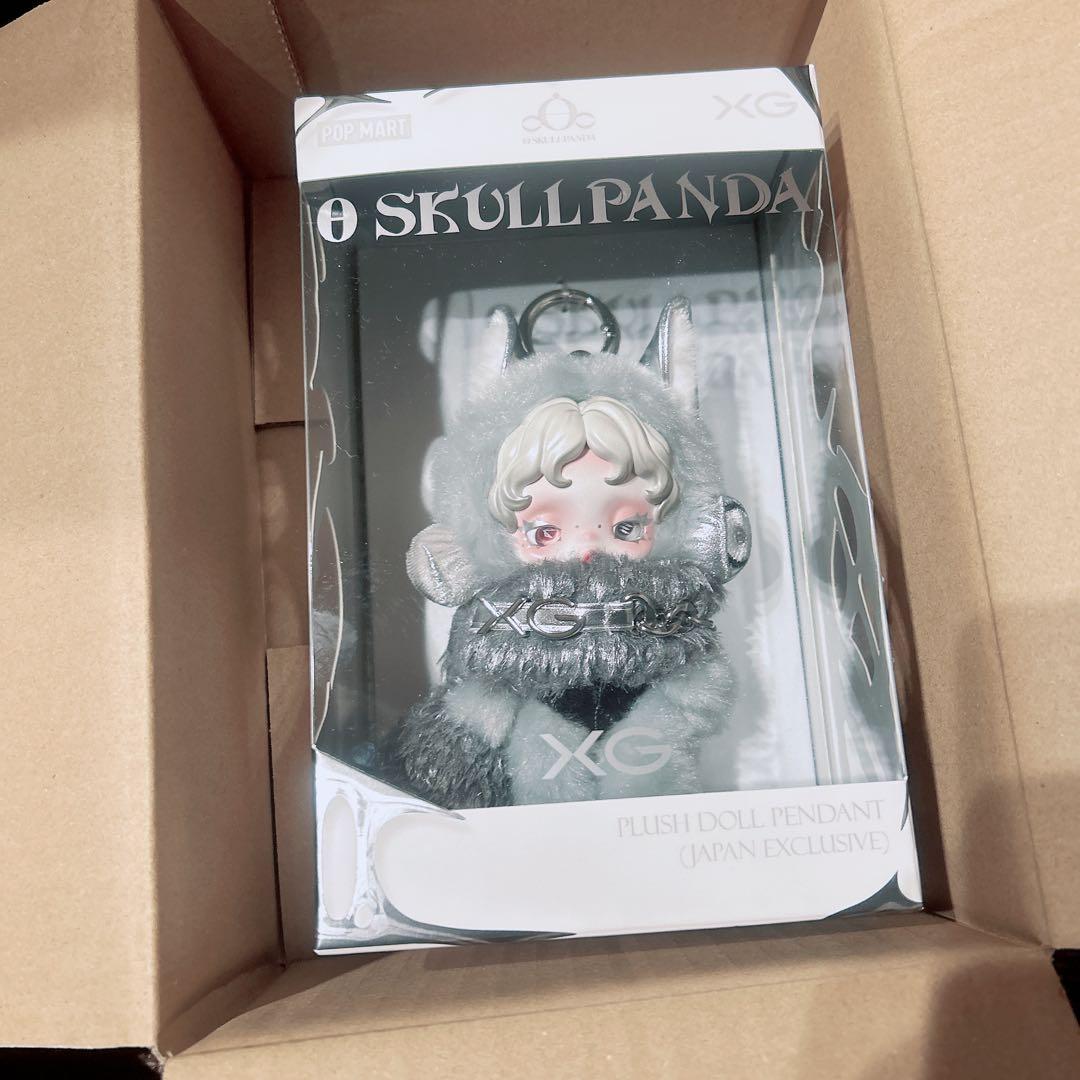 K*♪様 SKULLPANDA PLUSH DOLL PENDANT XG