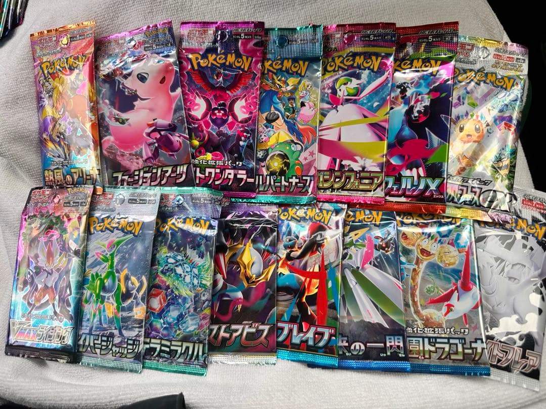 ポケモンカード パックまとめ売り 15種51パック