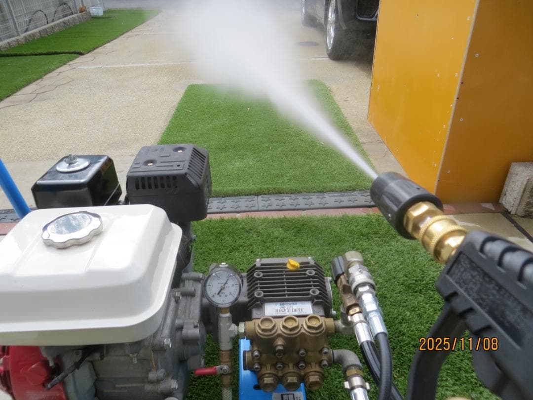 エンジン高圧洗浄機フルテックTD160