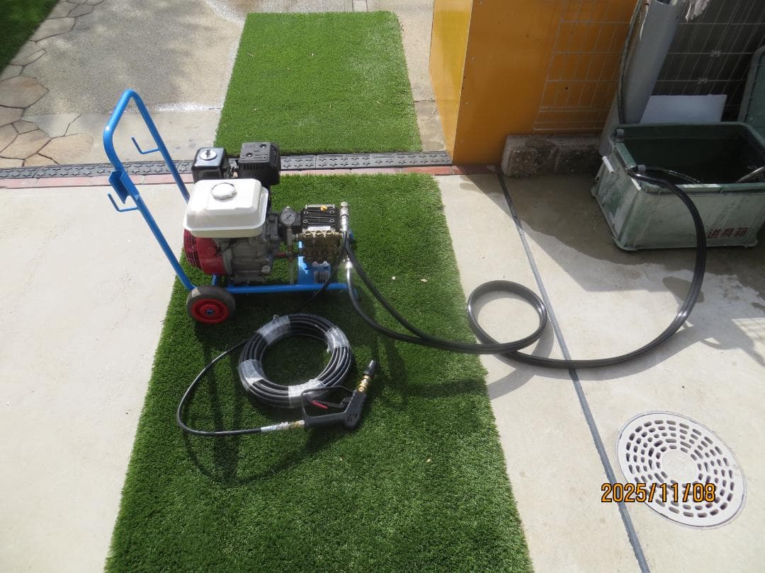 エンジン高圧洗浄機フルテックTD160