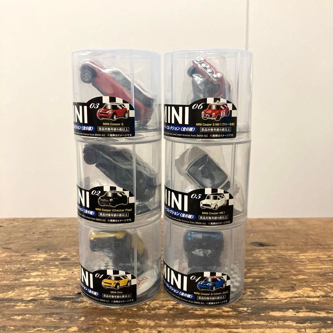 「MINI × DyDo DEMITASSE プルバックカーコレクション」全6種