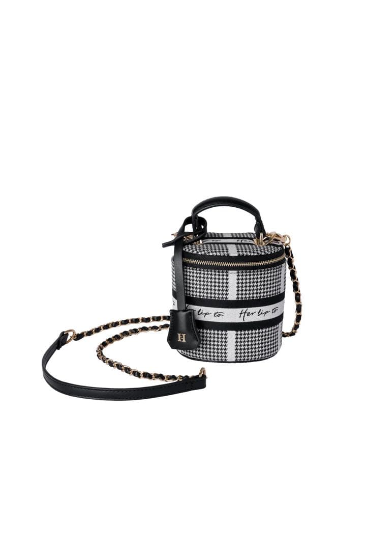 シルバー HLT Jacquard Mini Vanity Bag