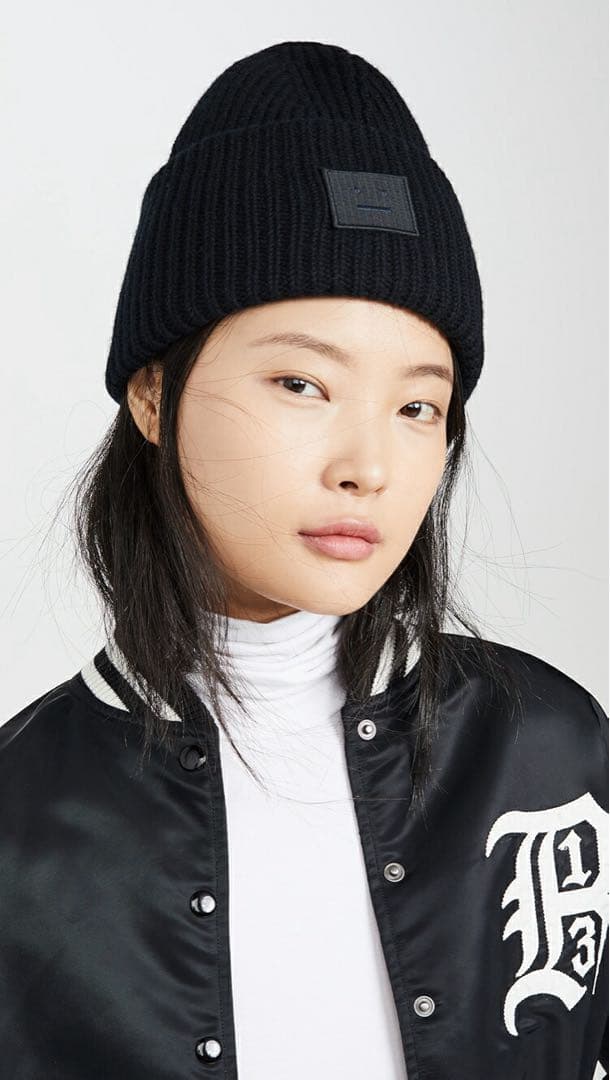 ★AW25新品★Acne Studiousアクネ ストゥディオス　ニットビーニー