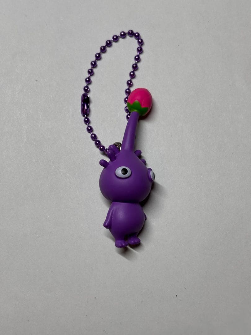 紫色ピクミンキャラクター ストラップ