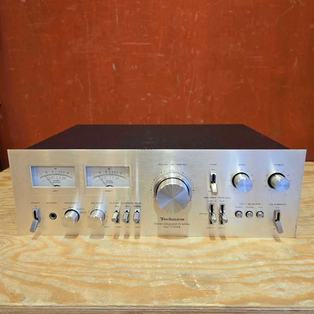 【希少】 Technics SU-7700II プリメインアンプ 動作OK