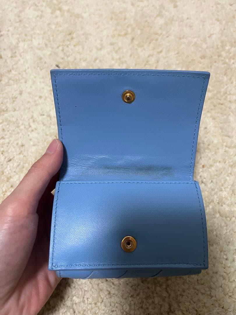 ボッテガヴェネタ イントレチャート タイニー三つ折りウォレット