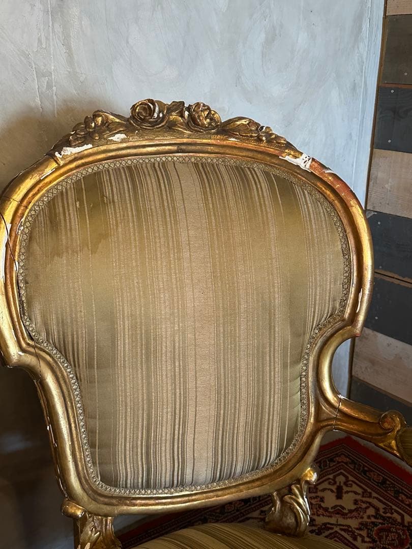【東京都内23区配送無料】ルイ15世　ソファースタジオ　撮影　ディスプレイ用