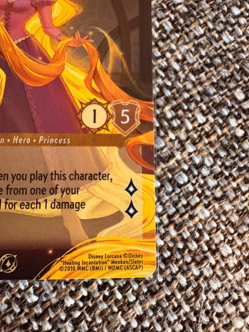 ラプンツェル　ロルカナ　Lorcana 大会限定　プロモ　英語版　入賞者