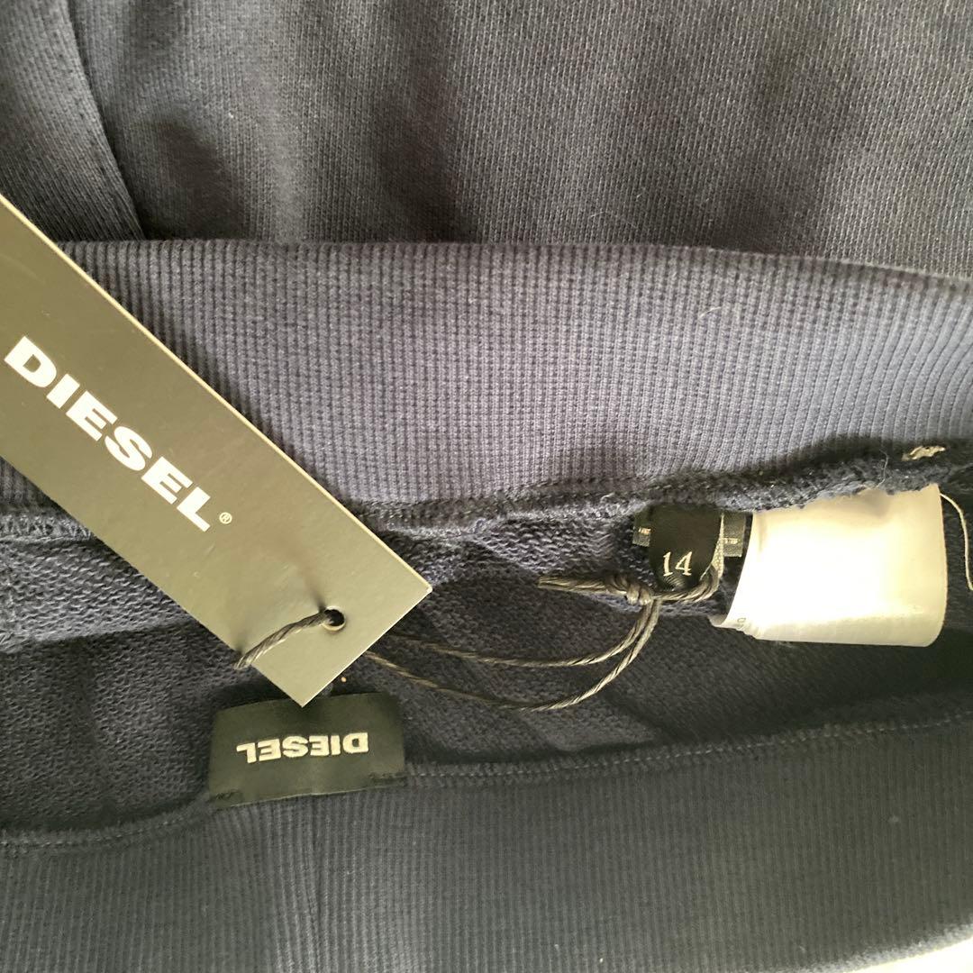 新品未使用！ディーゼル　セットアップ　16Y+14Y ネイビー✖️デニム