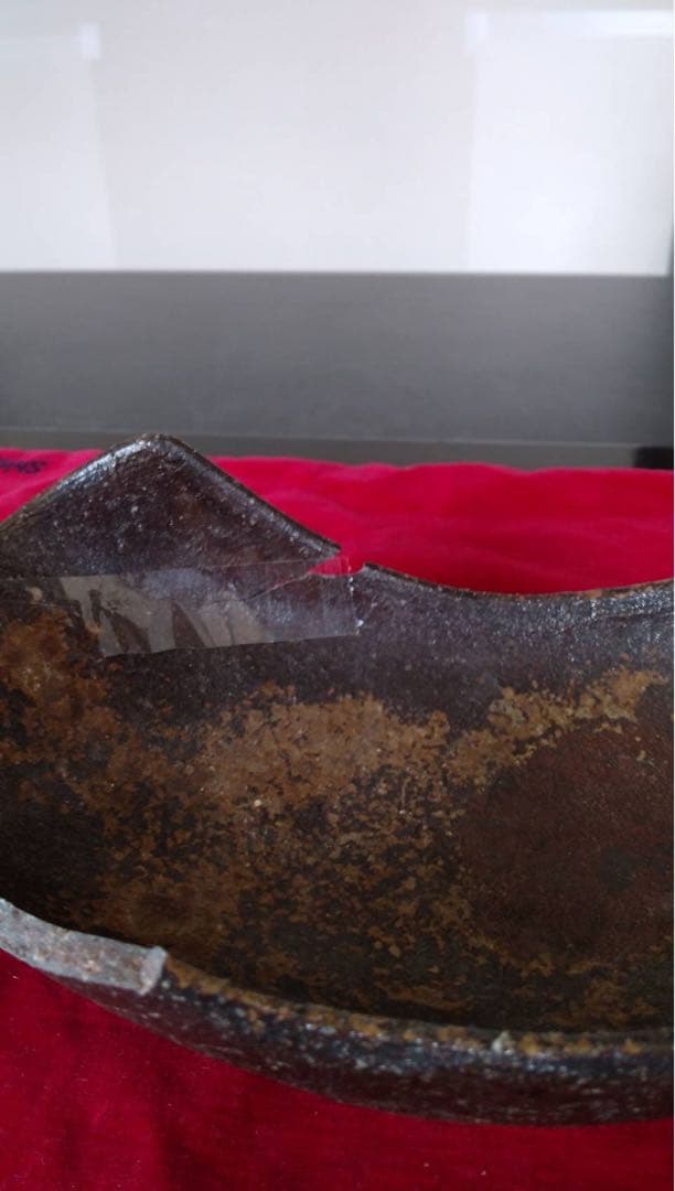 古備前　残欠　古陶磁　茶道具　向付け　古道具　金継