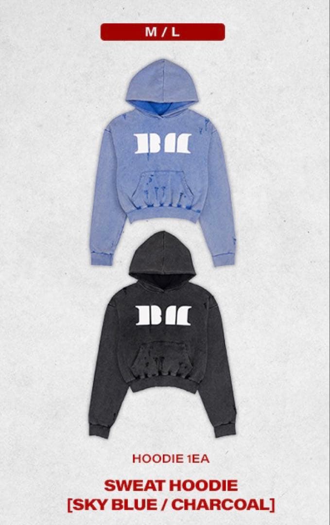 【希少】BABYMONSTER【HELLO MONSTER】スウェット※Lセット