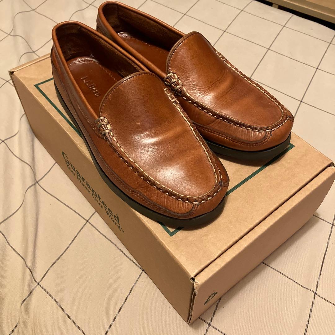 エルエルビーン デッキシューズ ブラウン 25.5cm