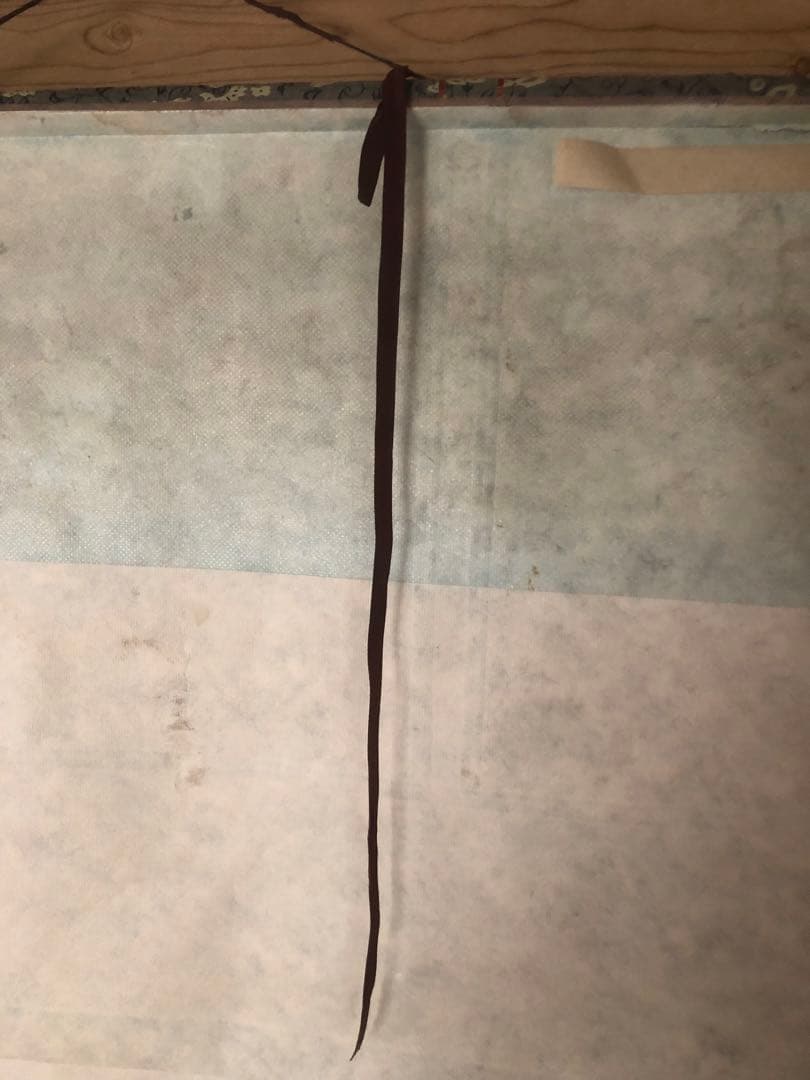 大雁塔　大慈恩寺住職手描き　千手観音菩薩　掛軸