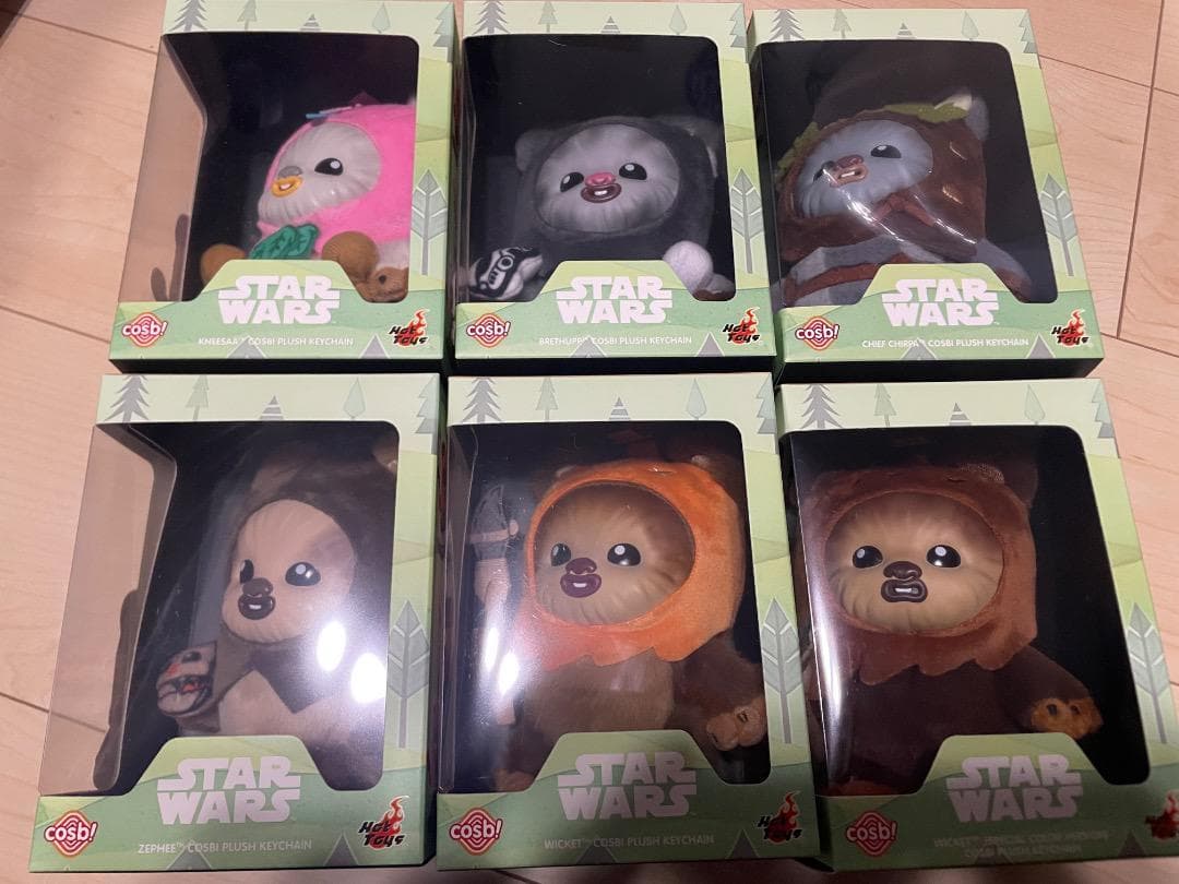 ［限定］Cosbi Plush Keychain Ewoks WICKET
