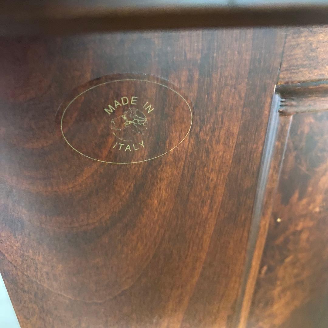 イタリア製　アンティーク　サイドボード　ヨーロピアン　キャビネット　モダン　象嵌