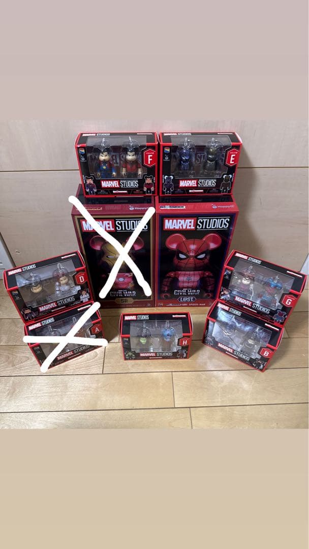 MARVEL STUDIOS 400% アイアンマン スパイダーマンセット