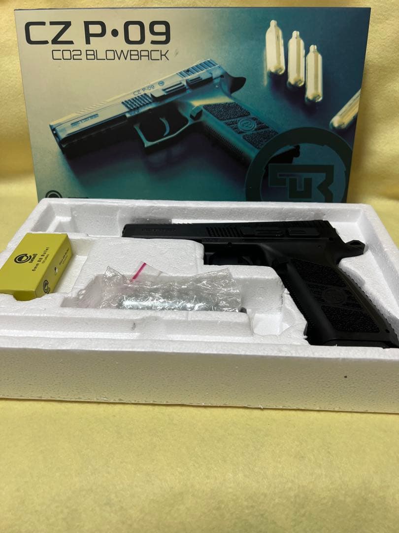 カーボネイト CZ P-09 CO2ブローバック ブラック