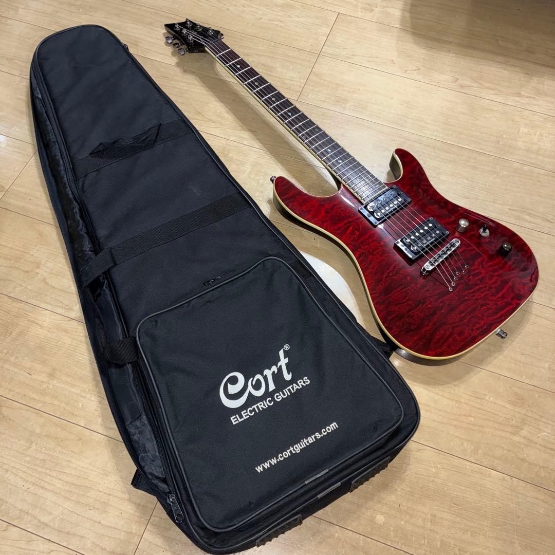 希少　エレキギターcort KX1Q いい音　かっこいい　美品！