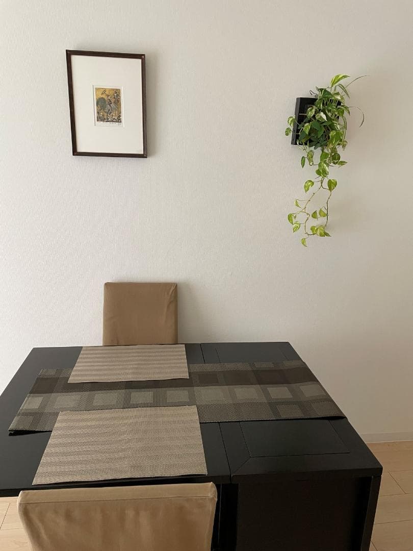 北欧家具　折り畳みダイニングテーブル