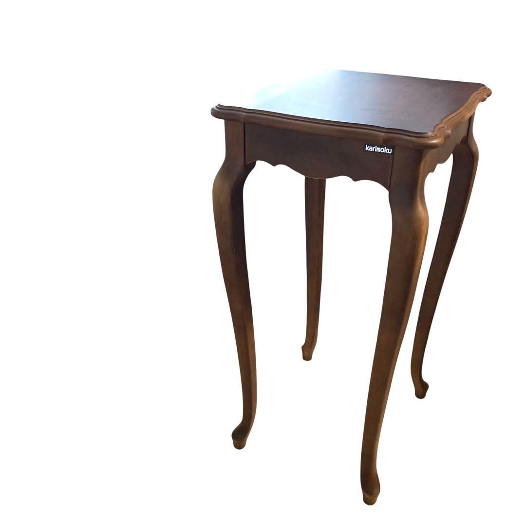 カリモク 猫脚 サイドテーブル karimoku 【美品】