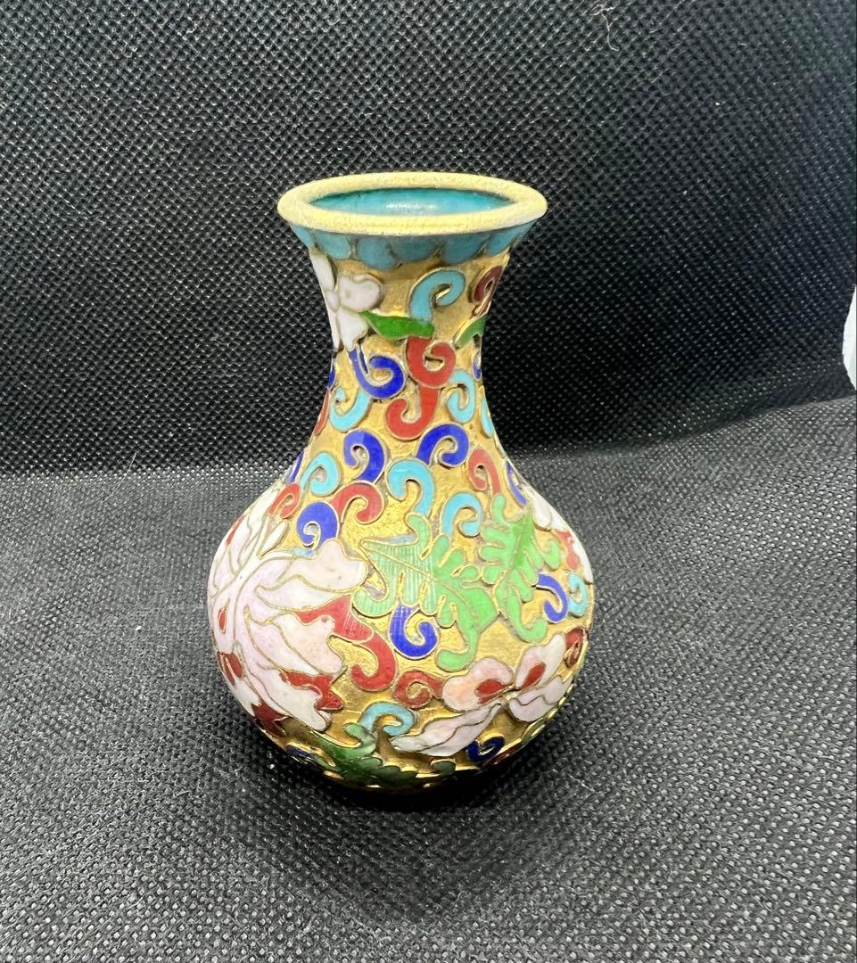 【縁起物】金運上昇の七宝焼き　曰く付き